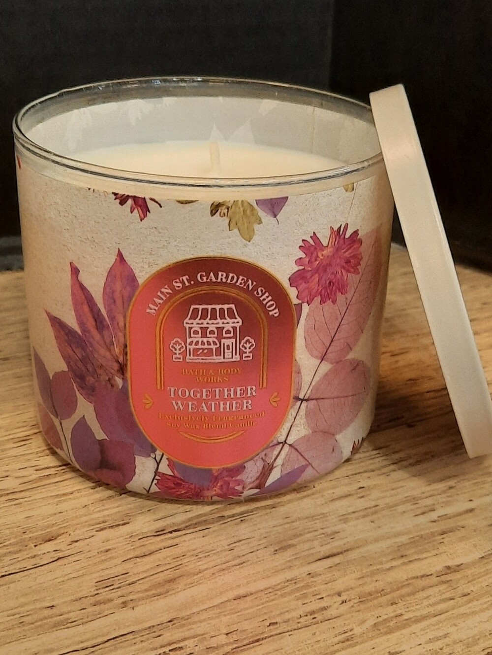 "TOGETHER WEATHER" Bath And Body Works 3 WICK